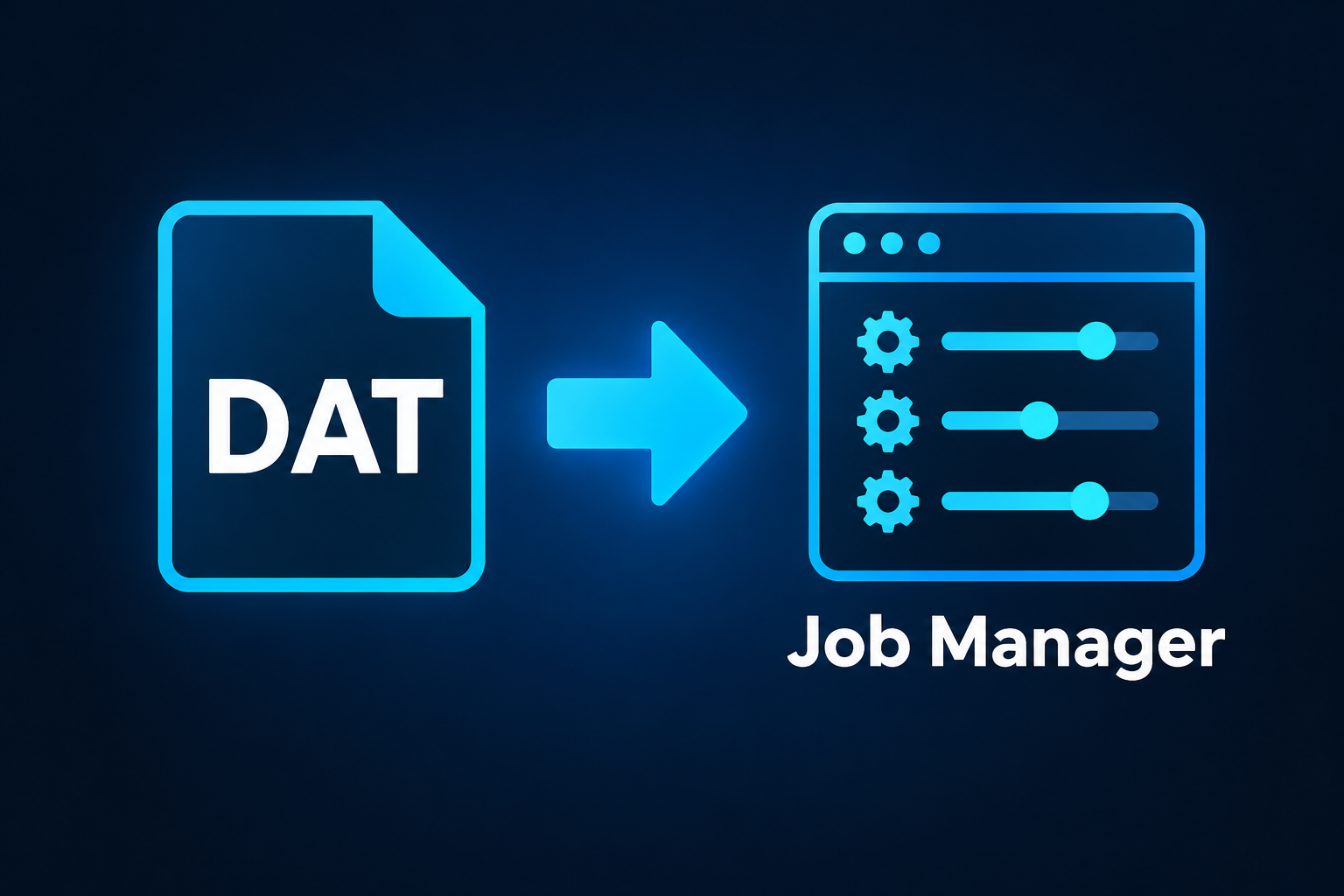 DAT → Job Manager